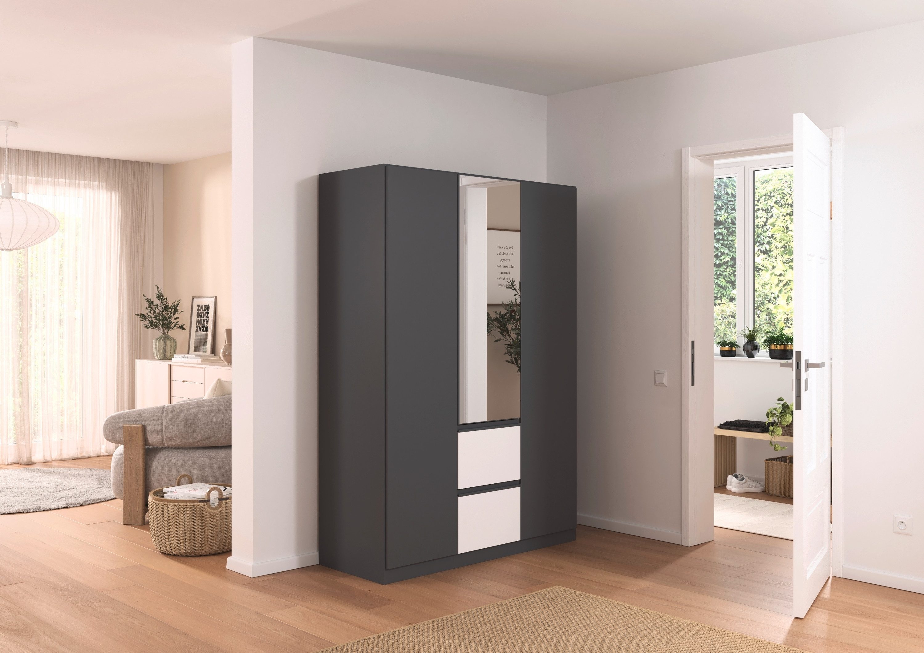 rauch Drehtürenschrank Kleiderschrank Schrank Garderobe Wäscheschrank günstig online kaufen