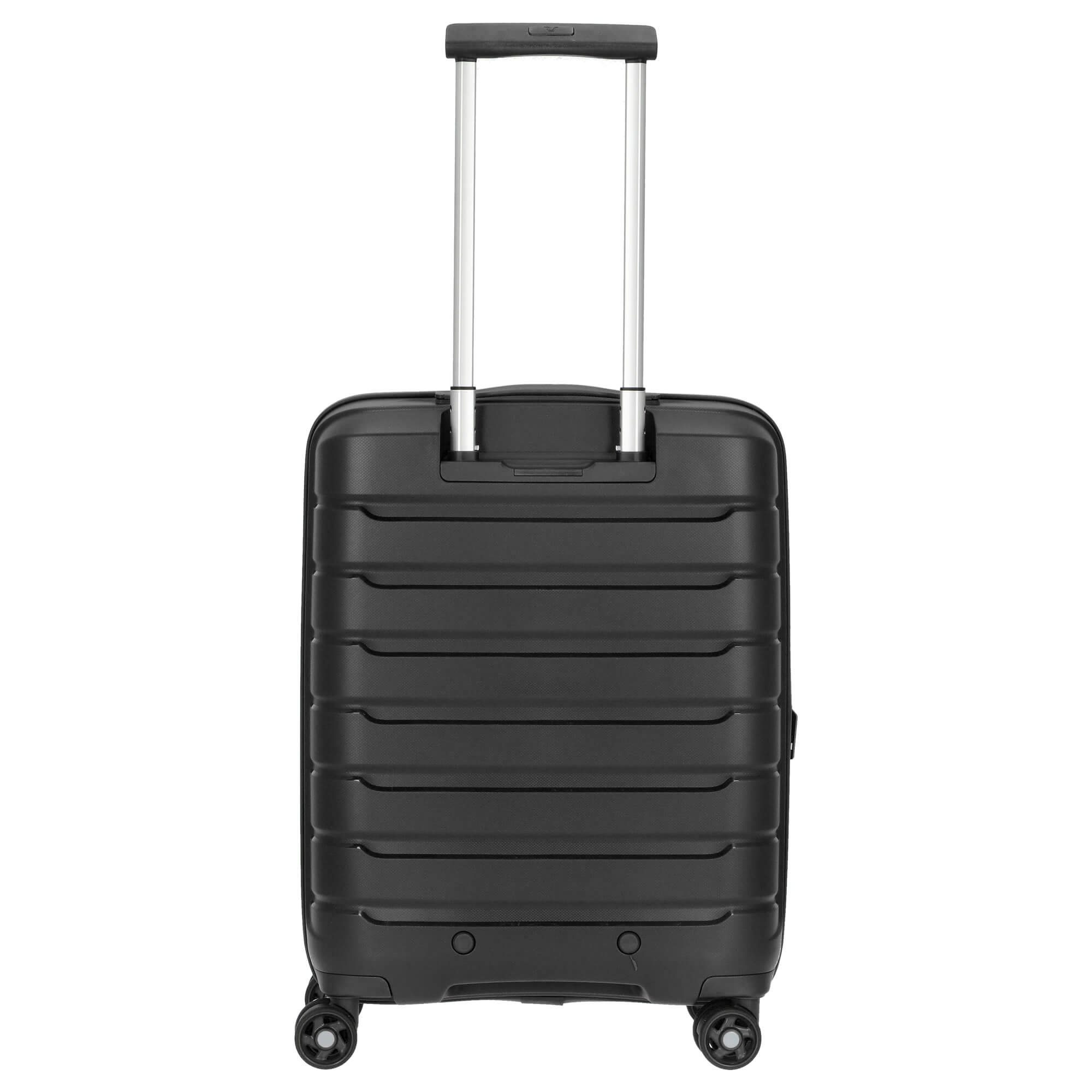 RONCATO Handgepäck-Trolley B-Flying 4-Rollen-Kabinentrolley S - black Rollen Rollen 4 erw., cm 55