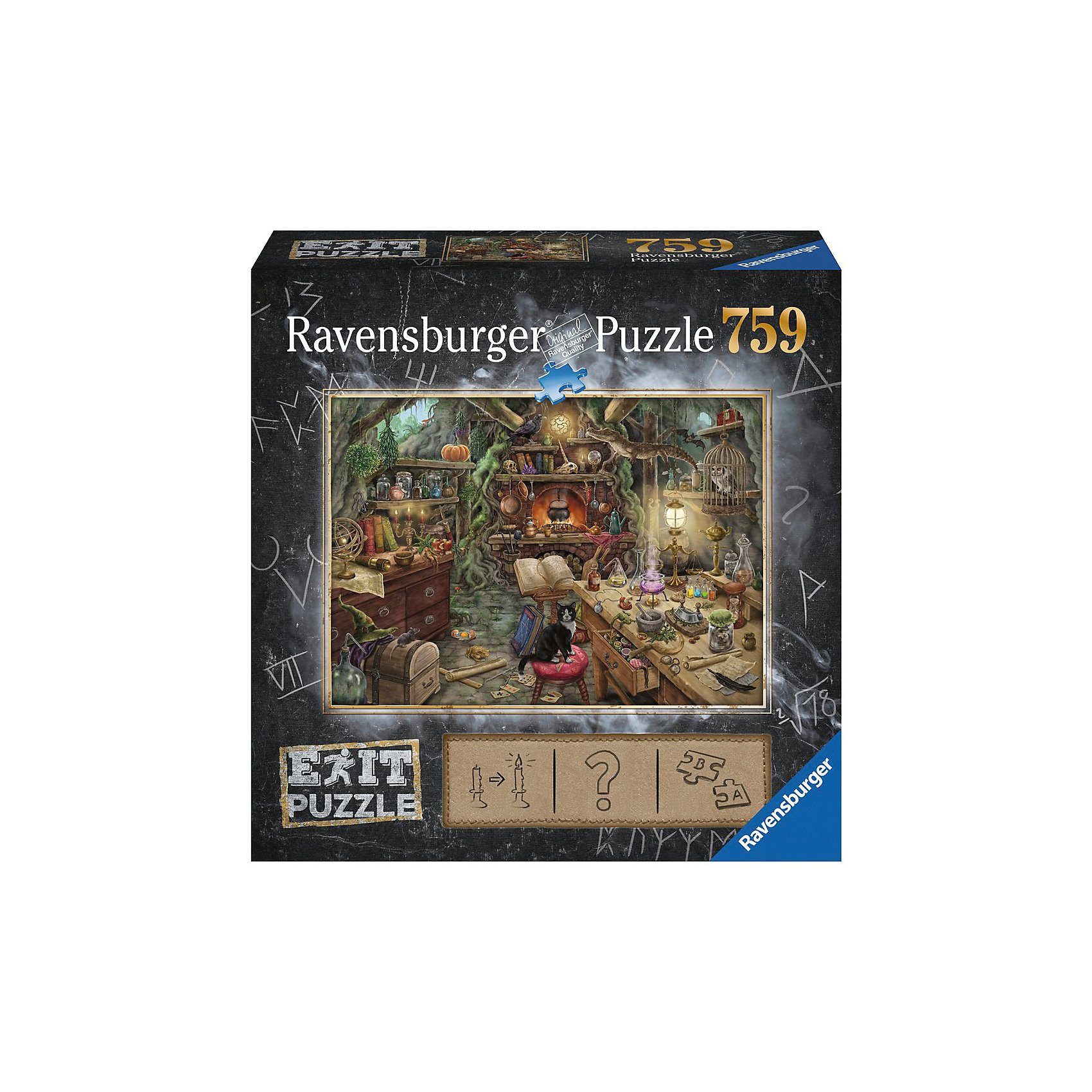 Ravensburger EXIT Puzzle 759 Teile, 70x50 cm, Exit 3 Hexenküche online