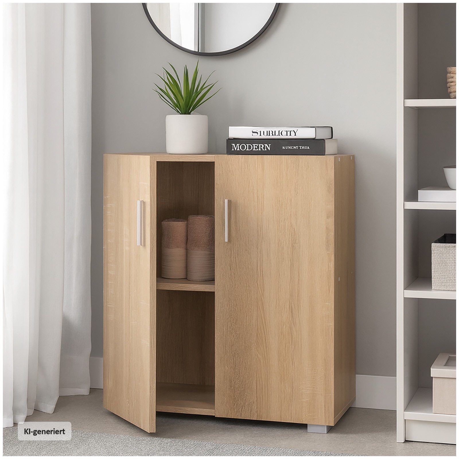Sideboard Sideboard 2 Fächer Thekla Sonoma