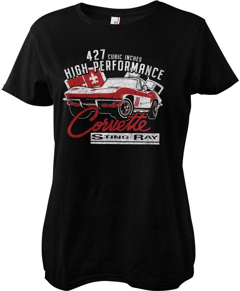 Corvette T-Shirt High Performance Girly Tee