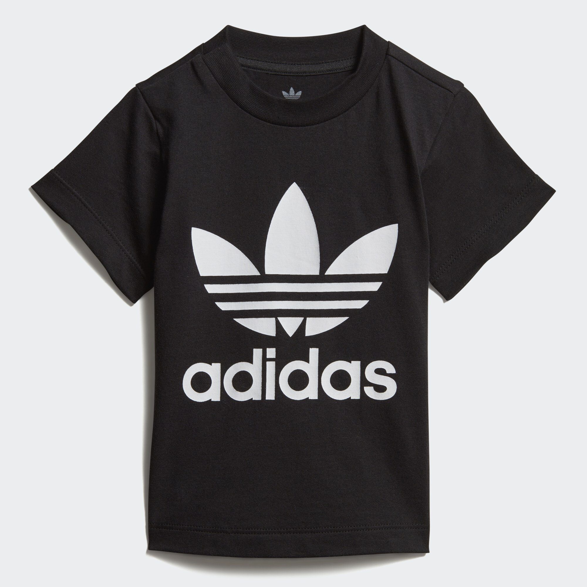 adidas Originals T-Shirt TREFOIL T-SHIRT Black / White