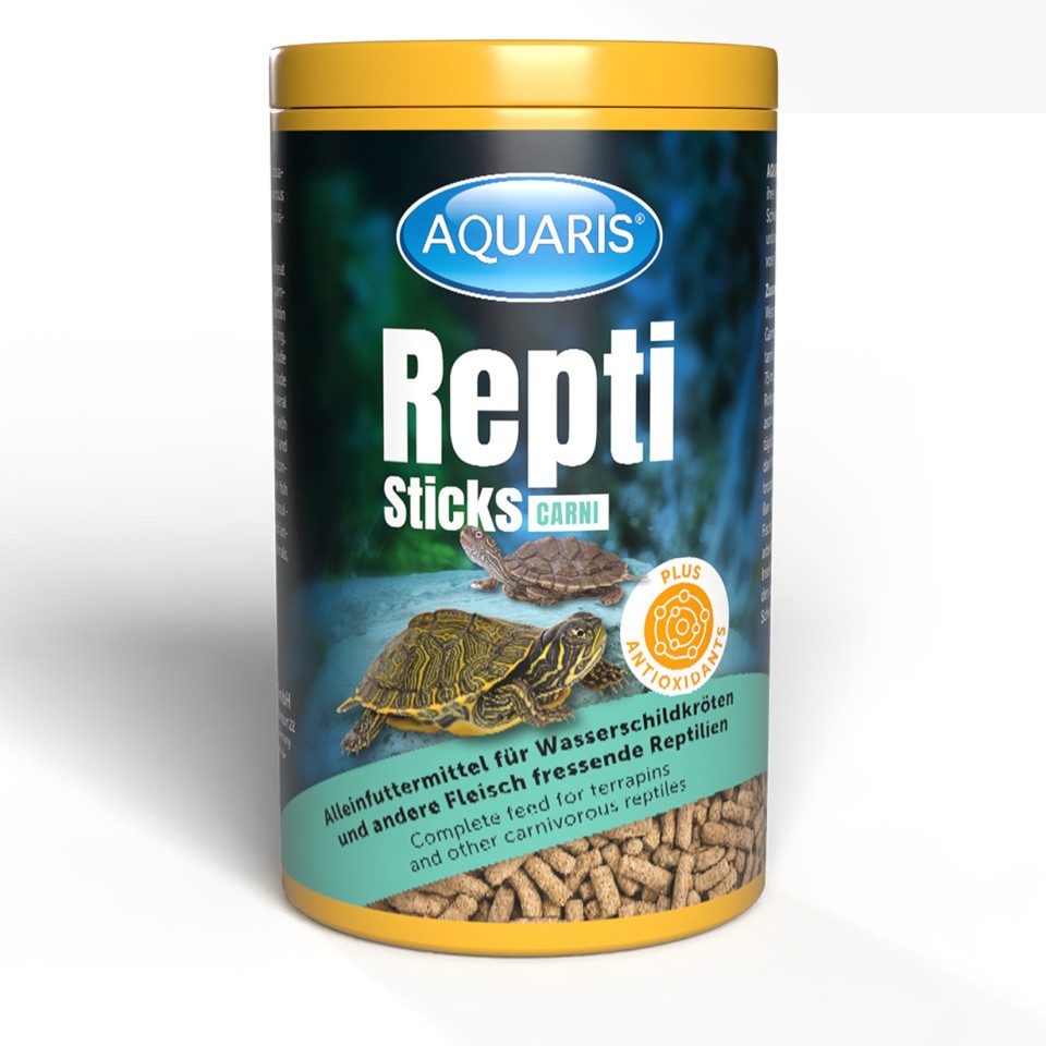 Bellfor AQUARIS Repti Sticks - Schildkrötenfutter - 320g / 1 L, für: Reptilien