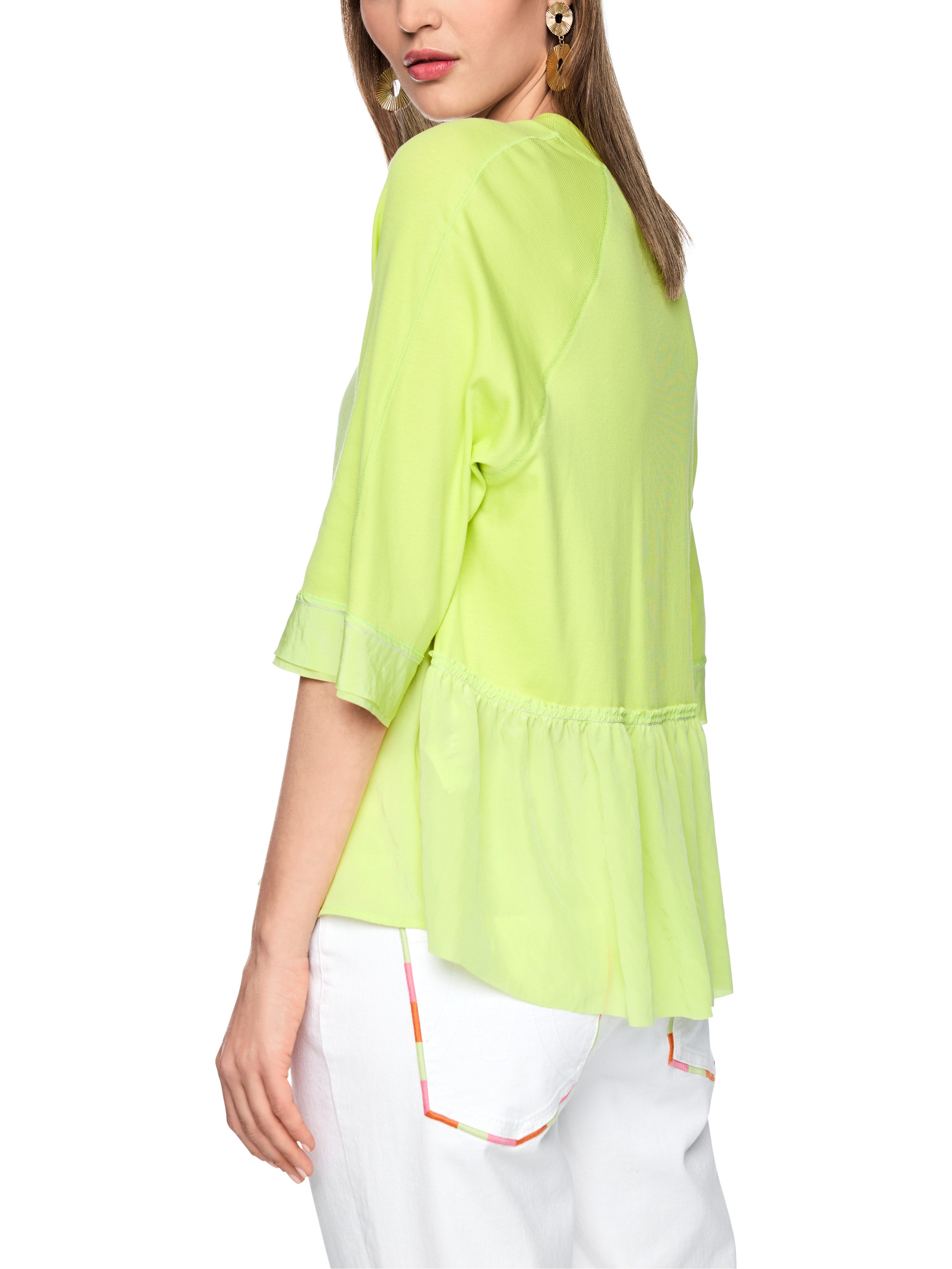 Marc Cain Shirtbluse Dessert Fiesta Premium Damenmode mit 3/4-Raglanärmeln