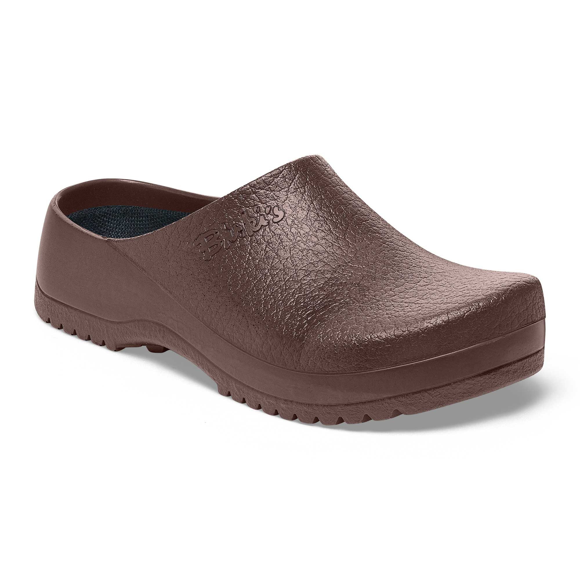 Birkenstock Berufsschuhe Damen & Herren - Einlagengeeignet - Super Birki Fusion Clog Auswechselbares Kork-Latex-Fußbett waschbar bis 30°C - Clog bis 80°C