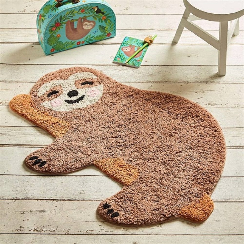 Sass & Belle Kinderteppich Mini Faultier, günstig online kaufen