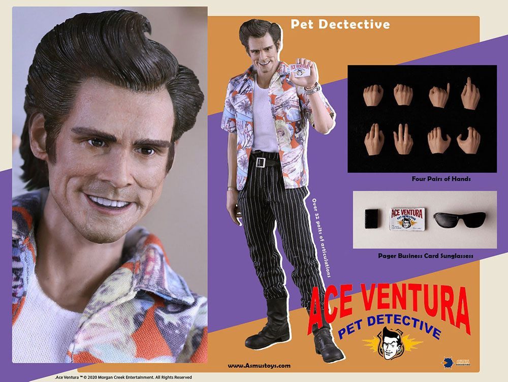 Asmus Collectible Toys Actionfigur Ace Ventura - Ein tierischer Detektiv 1/6 Ace Ventura (Jim Carrey) 30