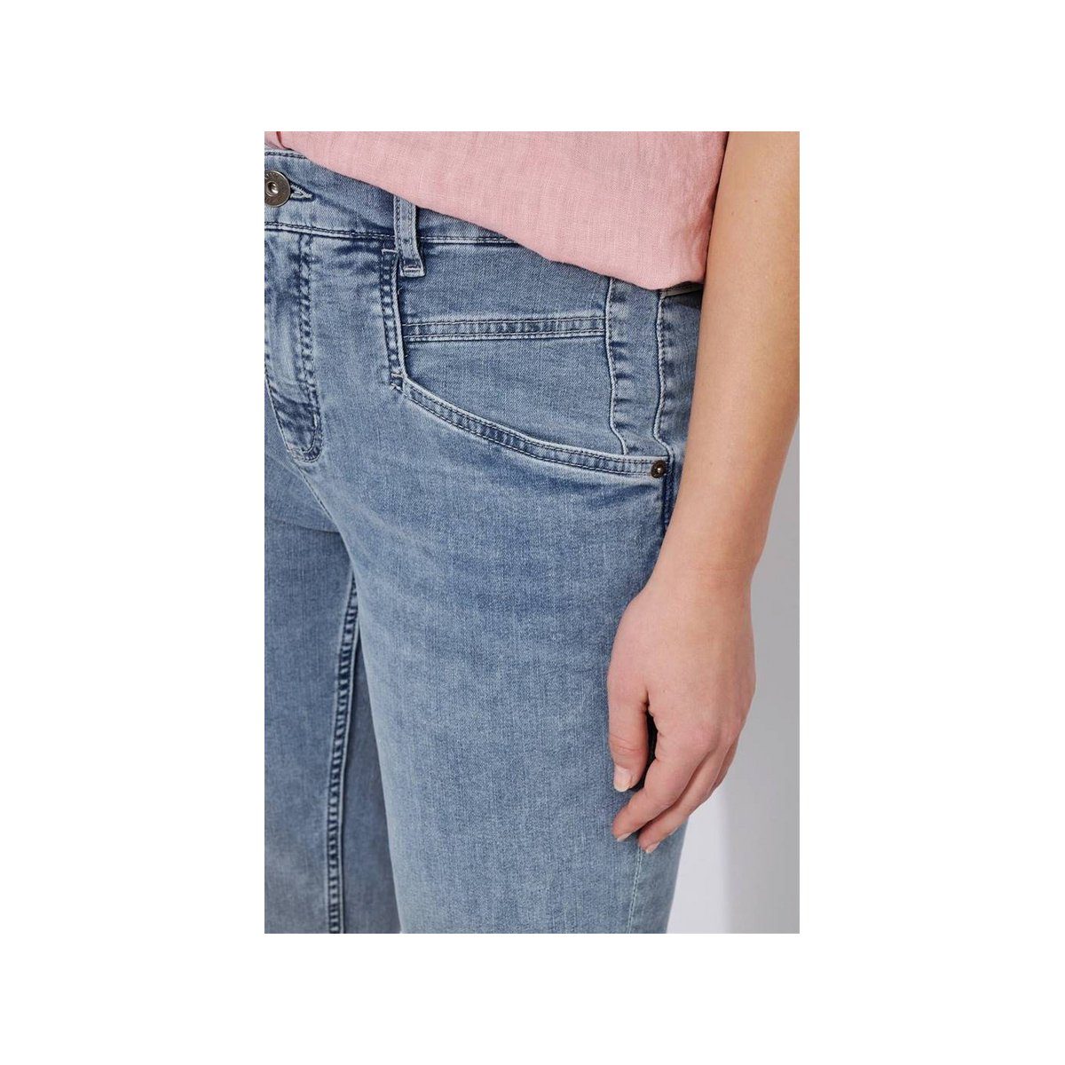 TONI uni (1-tlg) 5-Pocket-Jeans bleached summer