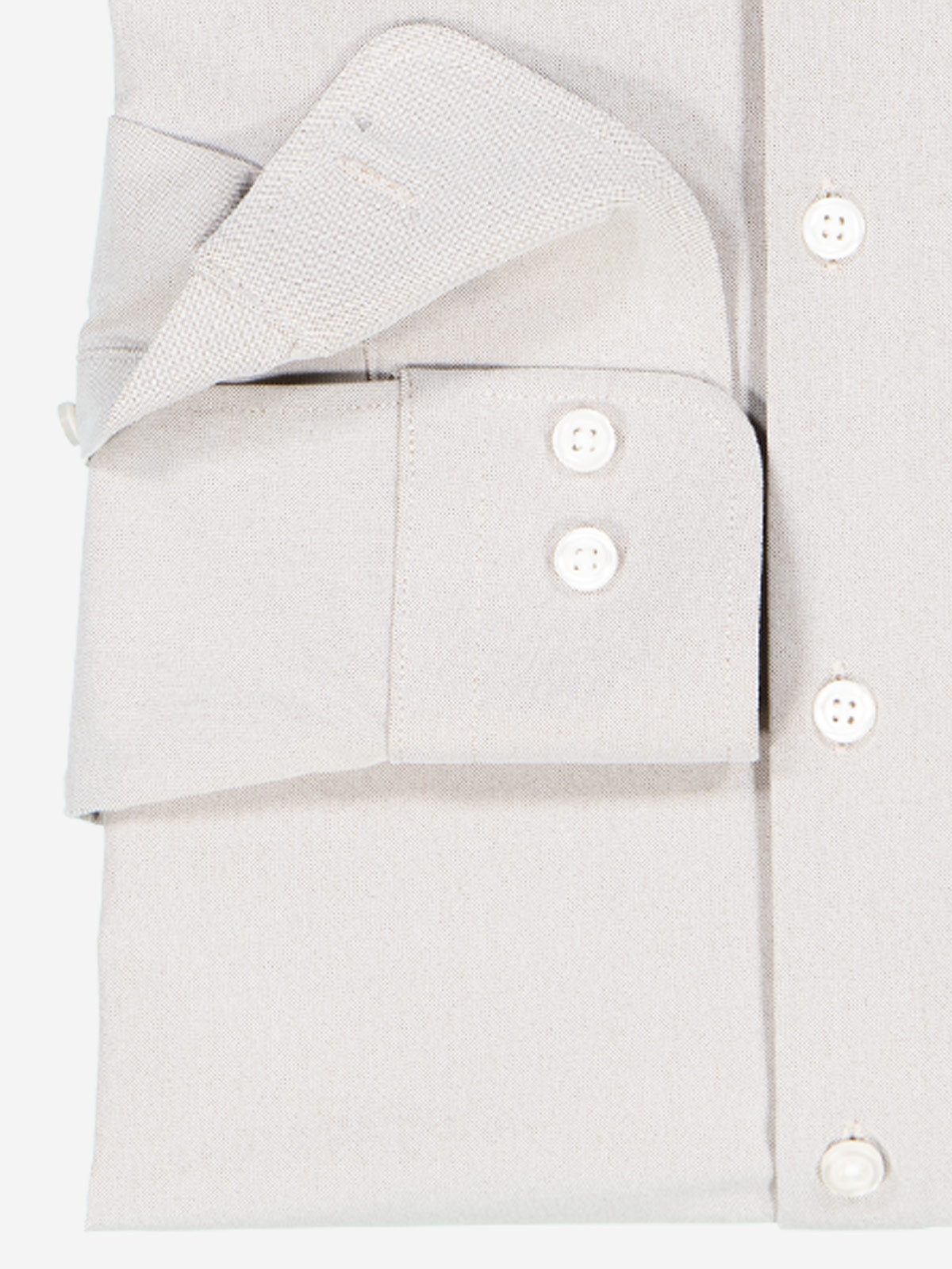 emilio adani Langarmhemd emilio adani Herren Funktionshemd Langarm, Sand