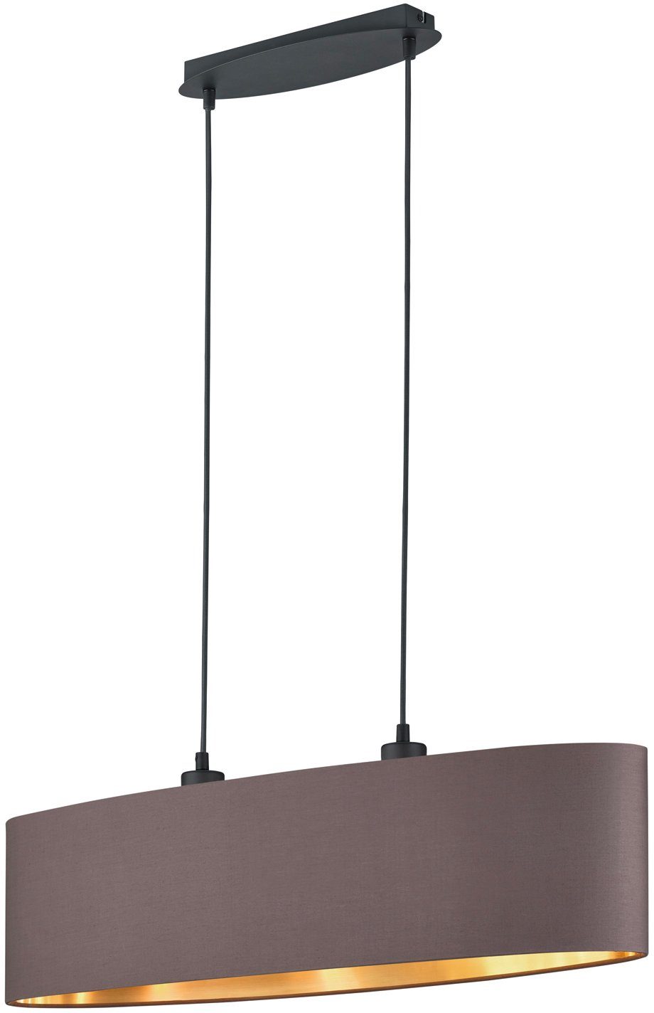 my home Pendelleuchte Josie, ohne Leuchtmittel, Hängeleuchte 2-flammig, Sch günstig online kaufen