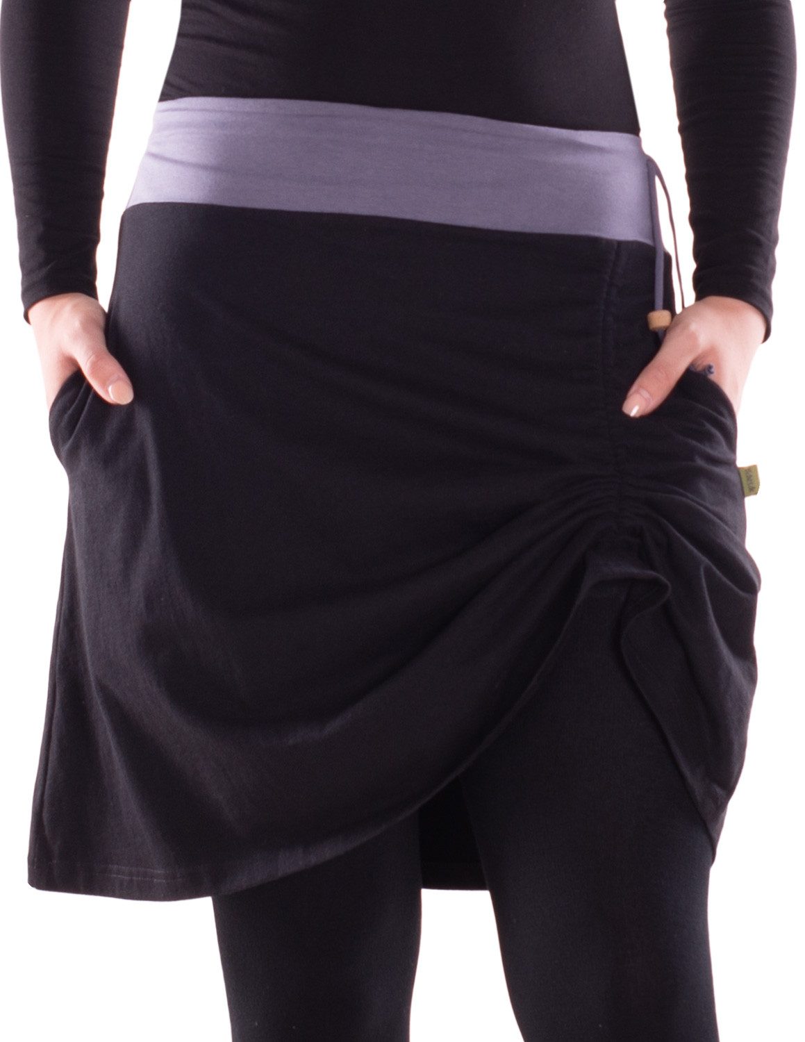 Vishes Jerseyrock Damen Rock Baumwolle casual günstig online kaufen