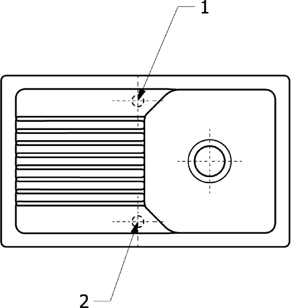 Villeroy & Boch Einbauspüle 338502R1 Linara 50 Einbauspüle mit Exenter günstig online kaufen