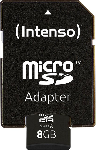 Intenso »microSDHC Class 4 SD Adapter« Speicherkarte (8 GB, Class 4)  - Onlineshop OTTO