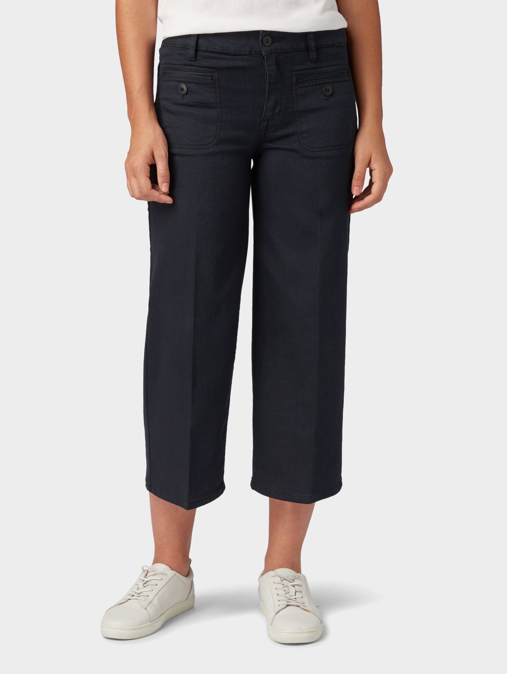 TOM TAILOR Weite Jeans »Culotte-Jeans in 7/8 Länge« online ...