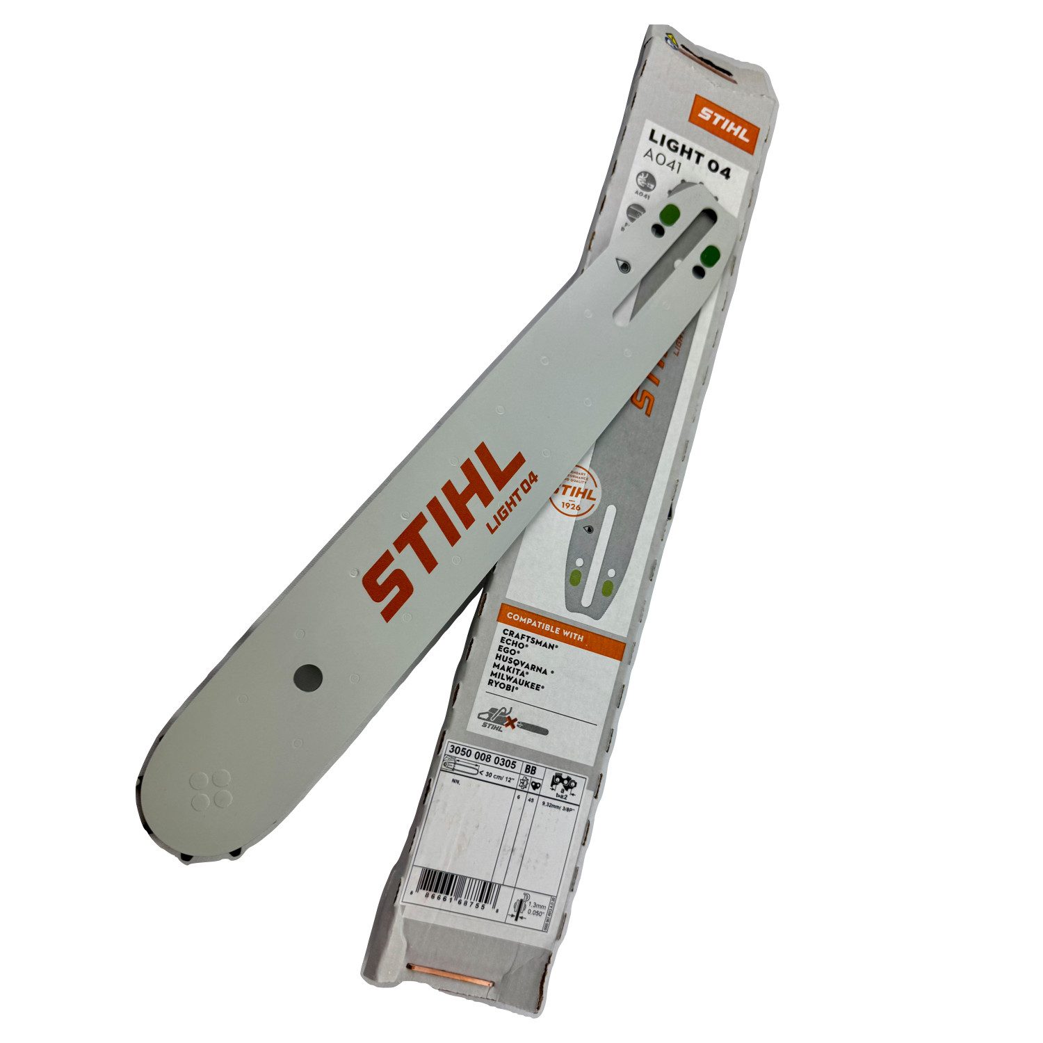 STIHL Führungsschiene STIHL Führungsschiene LIGHT 04 30cm 1,3mm, 3/8“P/6 A041 30500080305, 1,3 mm, (STIHL Führungsschiene LIGHT 04 30cm 1,3mm, 3/8“P/6 A041 30500080305, 1-St., STIHL Führungsschiene LIGHT 04 30cm 1,3mm, 3/8“P/6 A041 30500080305)
