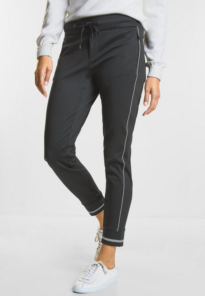 STREET ONE Boyfriend Hose Melange Joggpants Bonny online