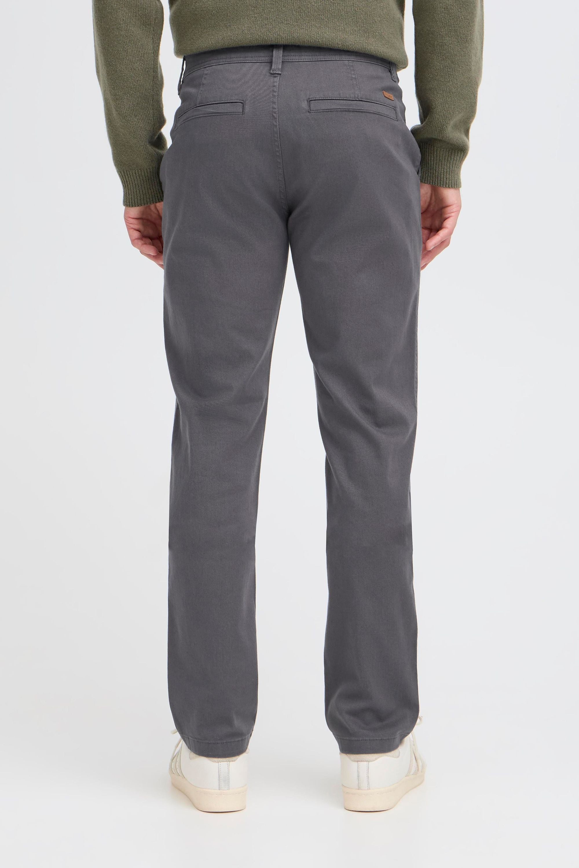 Blend Chinohose BHTirak Stoffhose mit Gürtelschlaufen und Leder-Details - Regular Fit