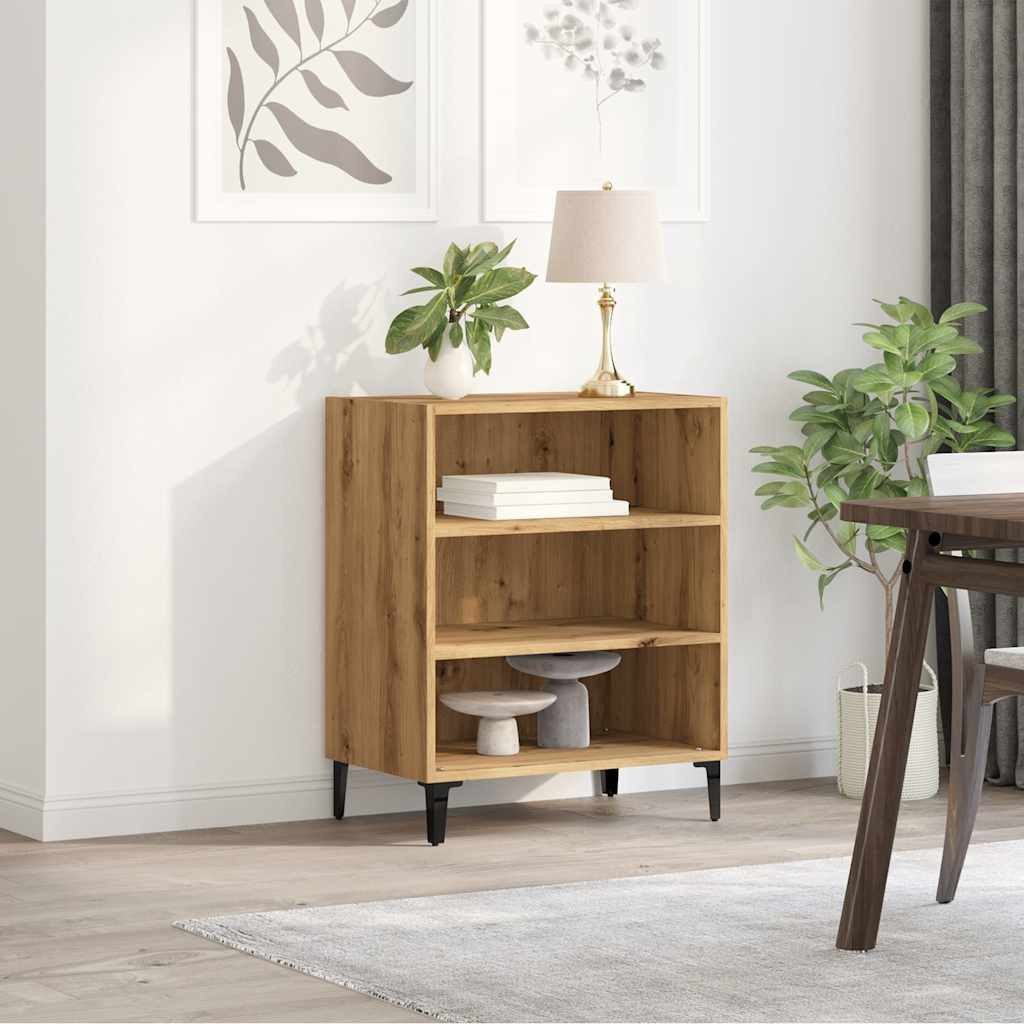vidaXL Sideboard Sideboard Artisan-Eiche 57x35x75 cm günstig online kaufen