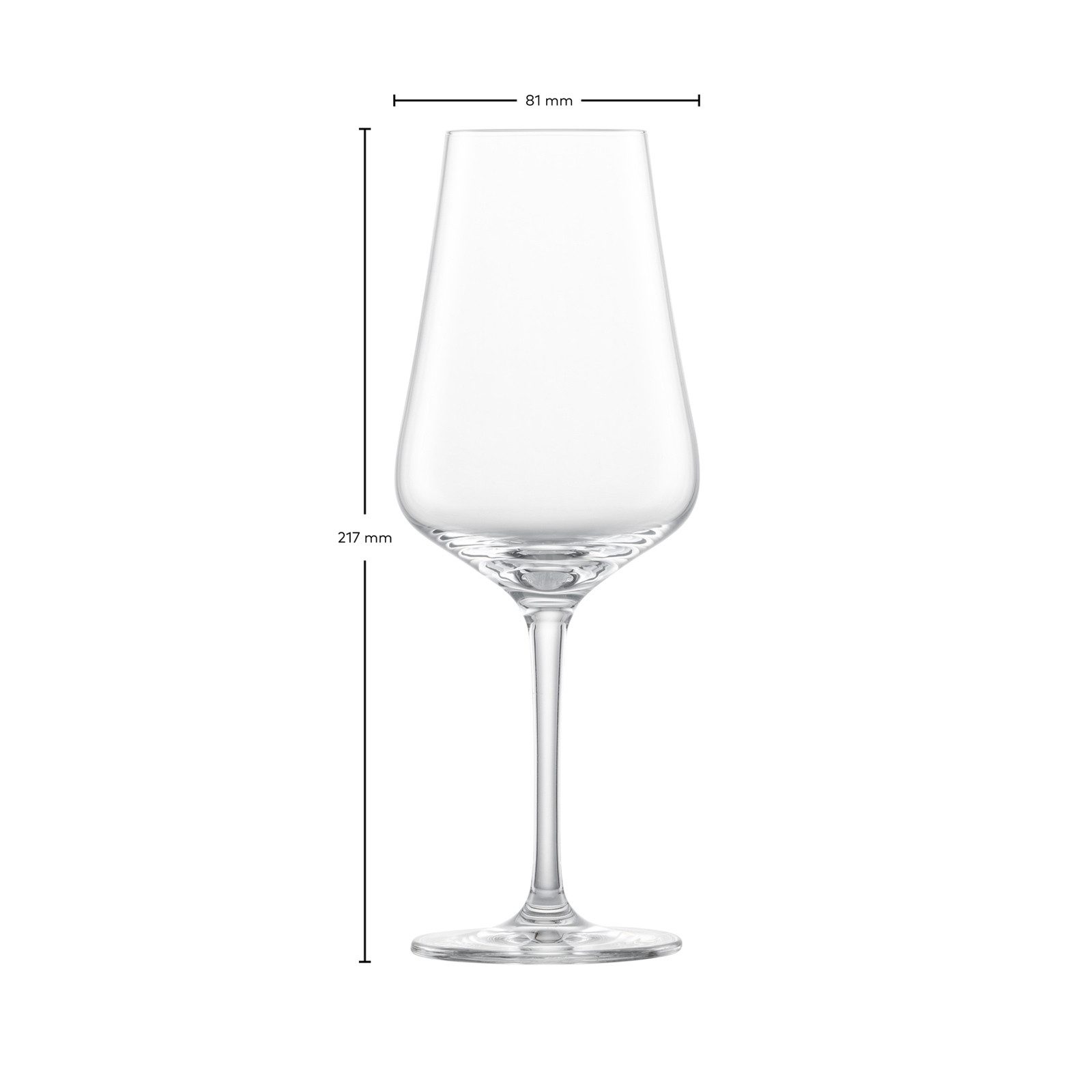 Zwiesel Glas Weißweinglas Bouquet Weißweingläser 370 ml 6er Set, 6-tlg., Glas