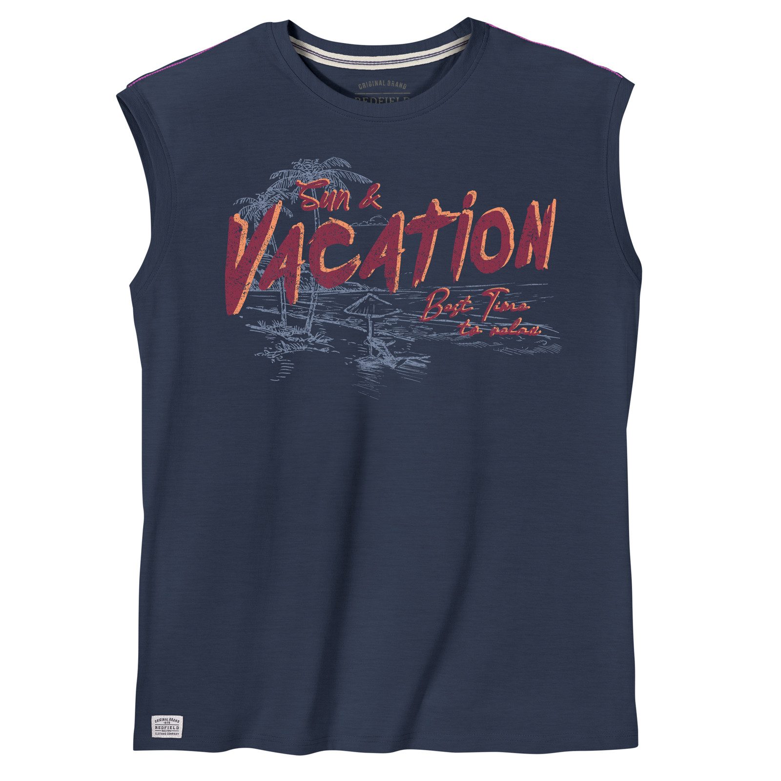 redfield Muscleshirt Redfield Übergrößen Muskelshirt Vacation günstig online kaufen