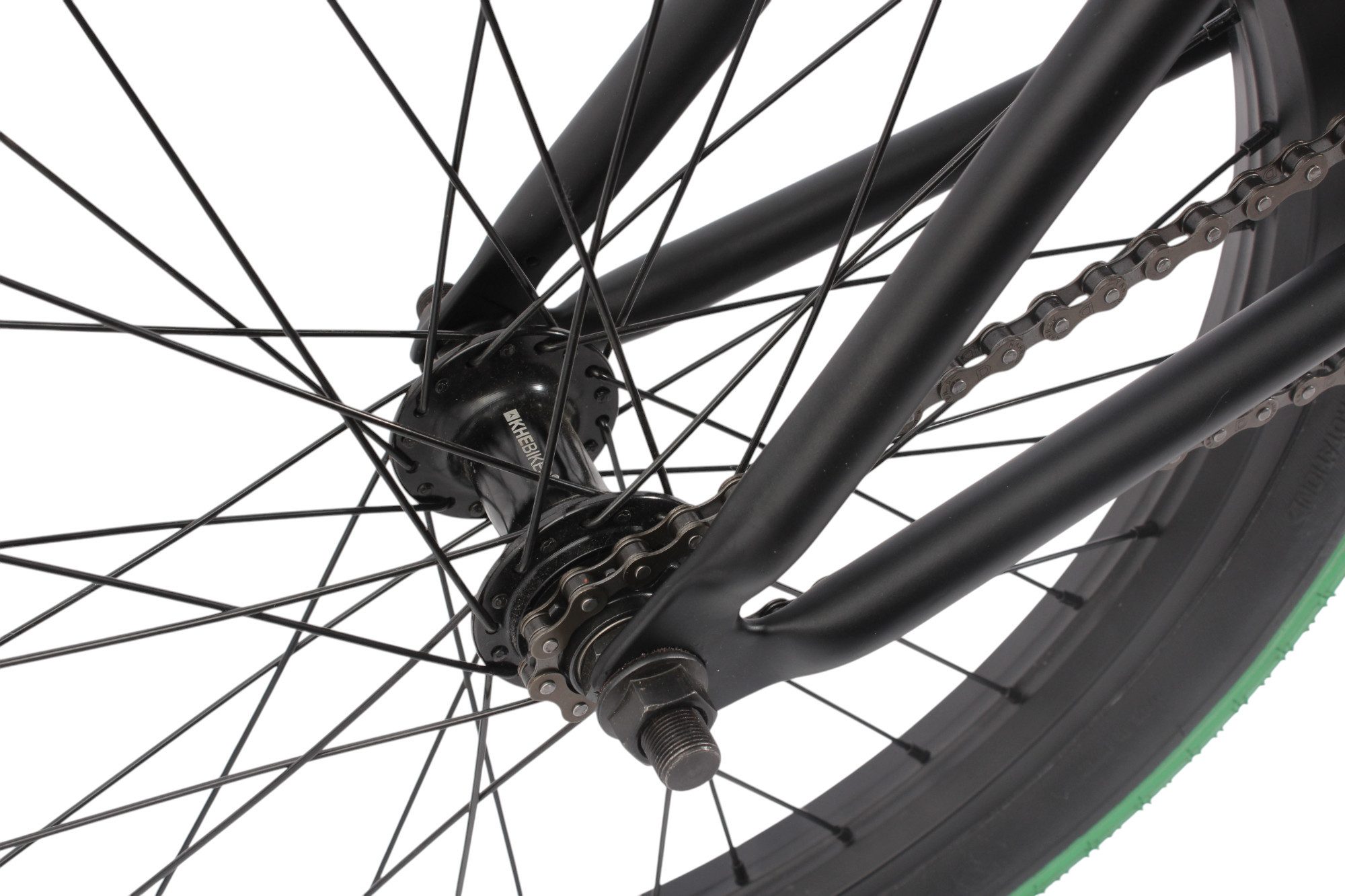 KHEbikes BMX bike KHE CENTRIX 20", 10.6 kg, HiTen frame, 360° rotor, Oil Slick parts, 1 gear