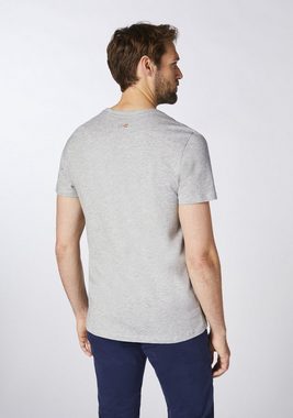 NAVIGATOR Print-Shirt aus weicher Sweatware