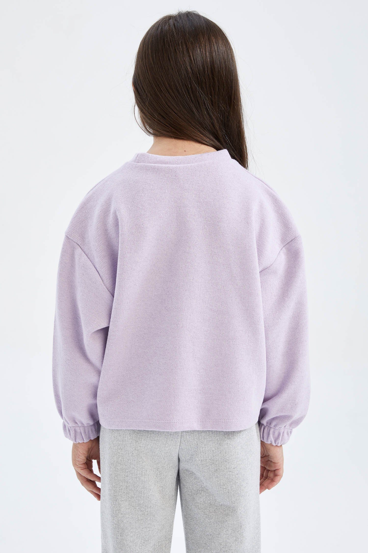 DeFacto FIT Sweatshirt Mädchen CROPPED Sweatshirt