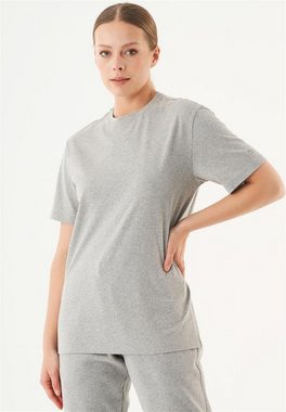 ORGANICATION T-Shirt Tillo-Unisex Basic T-Shirt in Grey Melange