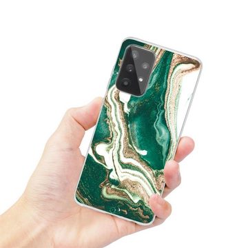 CoolGadget Handyhülle Marmor Slim Case für Samsung Galaxy A13 4G 6,6 Zoll, Hülle Dünne Silikon Schutzhülle für Samsung A13 Hülle