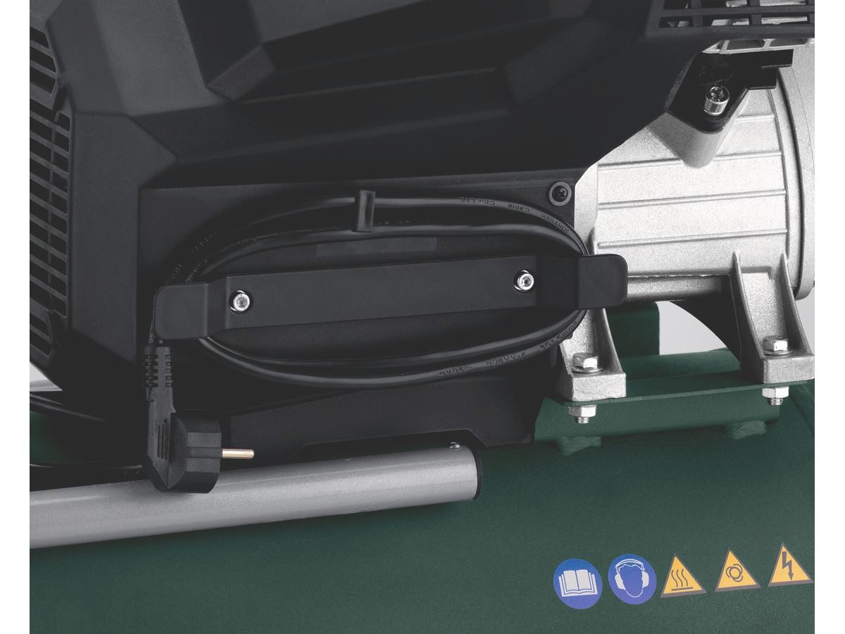 metabo Kompressor Basic 400-50 V, 2300 W, max. 10 bar, 50 l, 3-tlg., 2,3 kW Leistung, 10 bar Betriebsdruck