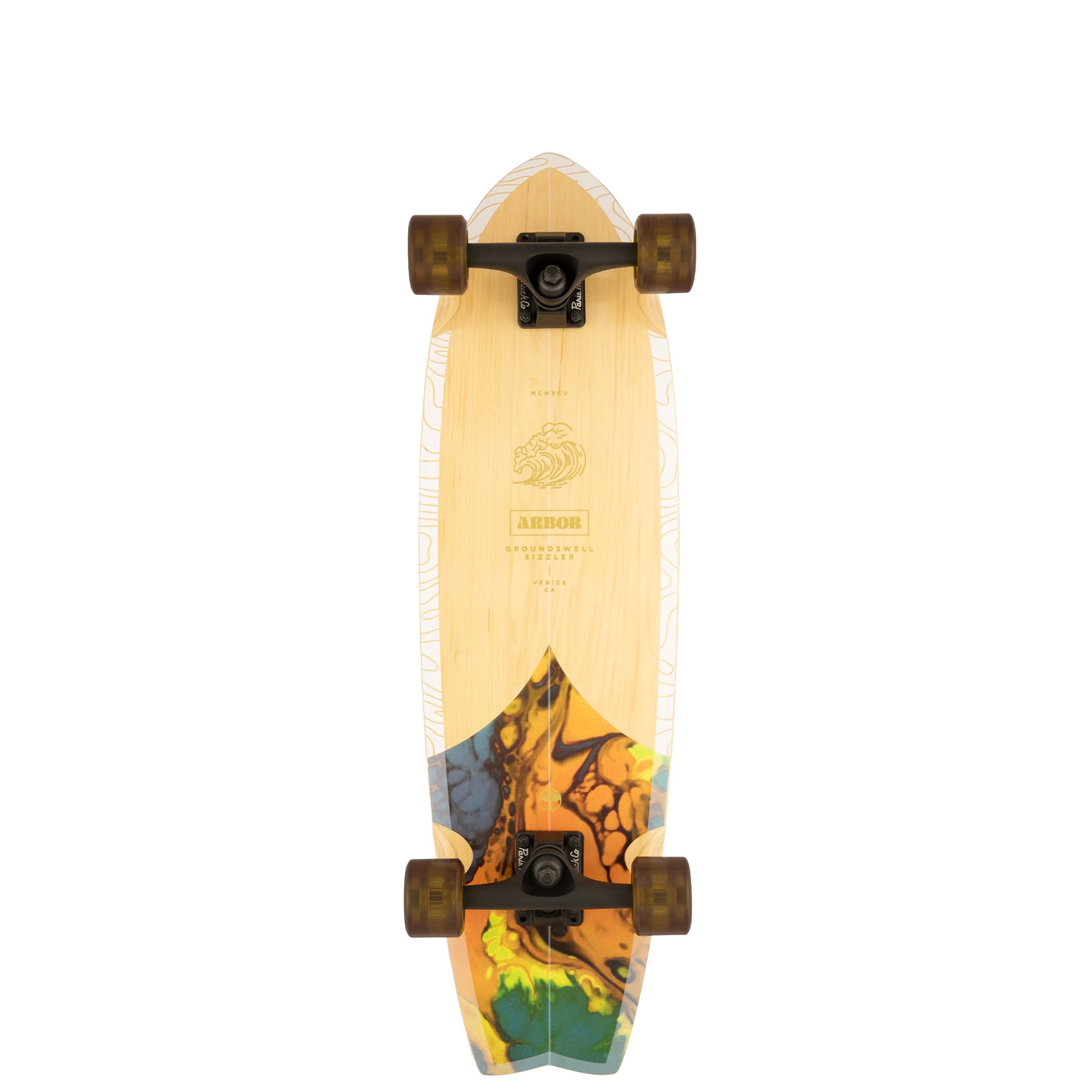 Arbor Collective Minilongboard Groundswell Sizzler 30.5", aus der Groundswell Serie von 2023