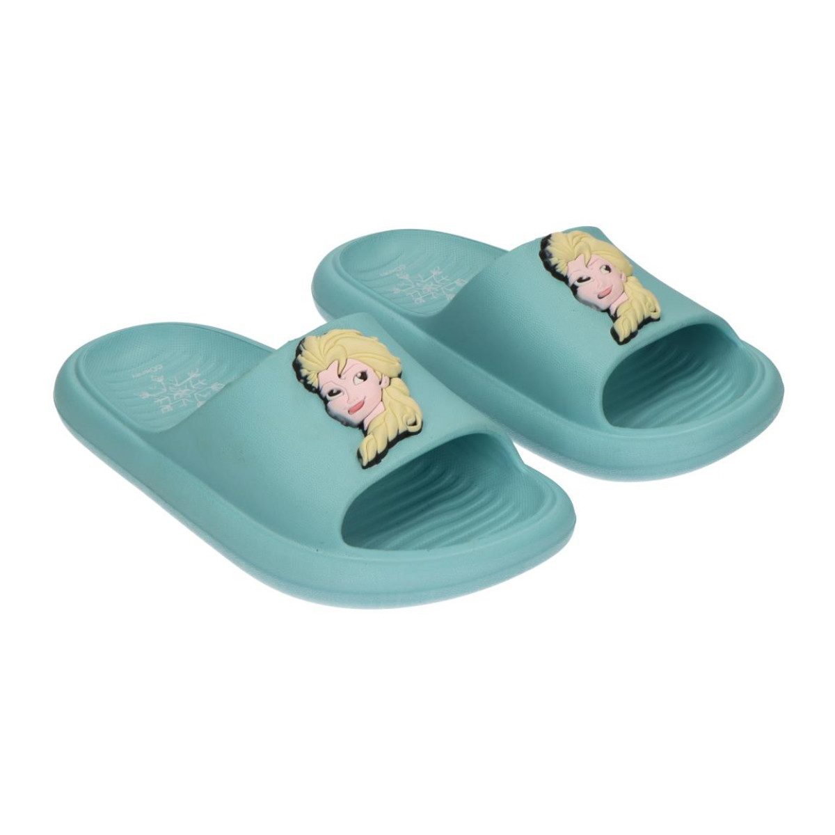 Disney Frozen Badesandalen Mädchen aus EVA für Sommer Pool und Freizeit Slipper (Packung)