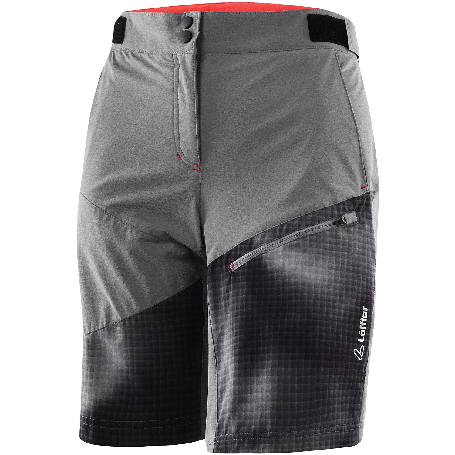 Löffler 2-in-1-Shorts Short W BIKE SHORT PACE-E ASSL
