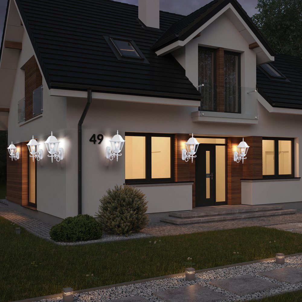 Haus Außen-Wandleuchte, Bereich Außen V-TAC nicht Wand Antik Leuchtmittel inklusive, Lampe Laterne Beleuchtung