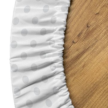 Abakuhaus Tischdecke Rundum-elastische Stofftischdecke, Polka Dots Kleiner Tupfen Pastell