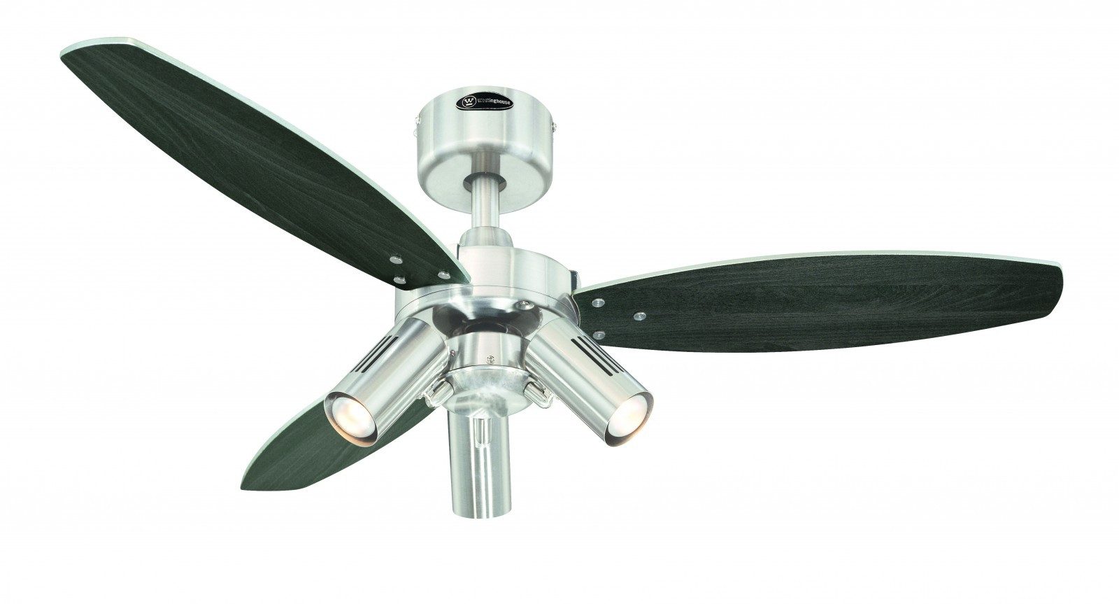 Westinghouse Deckenventilator Deckenventilator Jet Plus Nickel 105 cm mit Licht