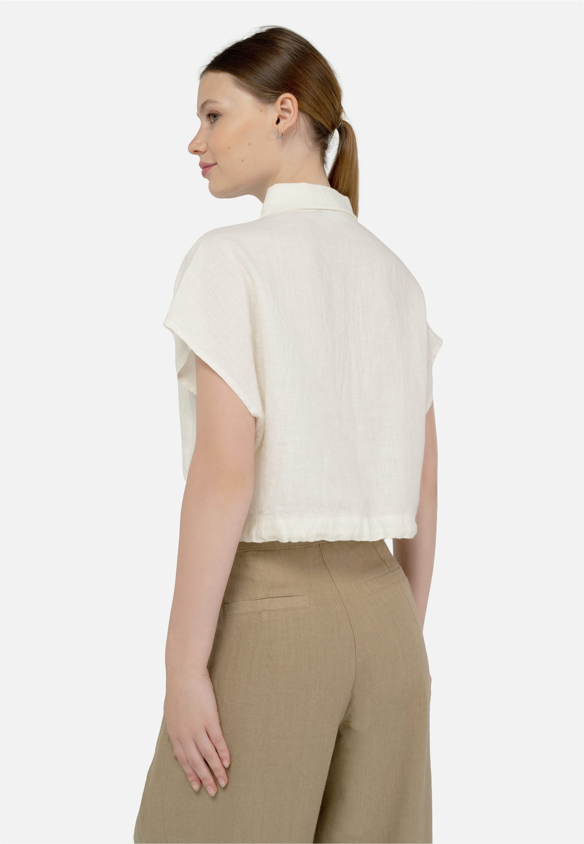 freshlions Klassische Bluse Savannah (1-tlg) mit lockerer Passform