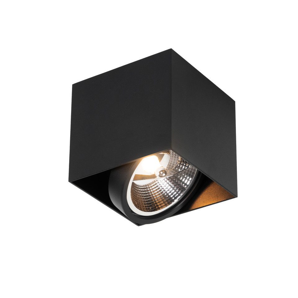 Qazqa LED Aufbaustrahler Box, ohne Leuchtmittel, günstig online kaufen