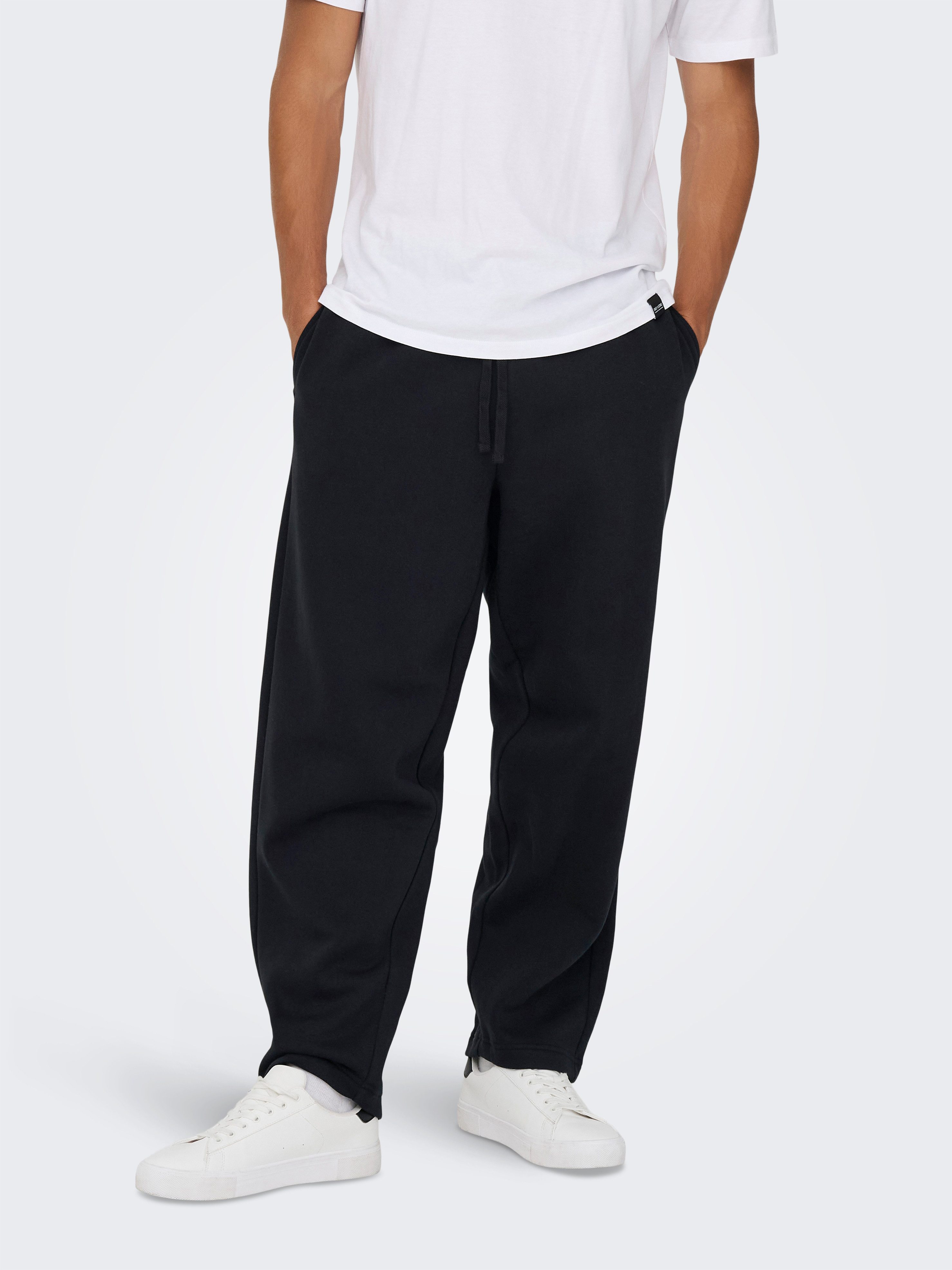 ONLY & SONS Sweathose ONSCERES WIDE PANT NOOS Baumwollmischung, relaxed fit günstig online kaufen
