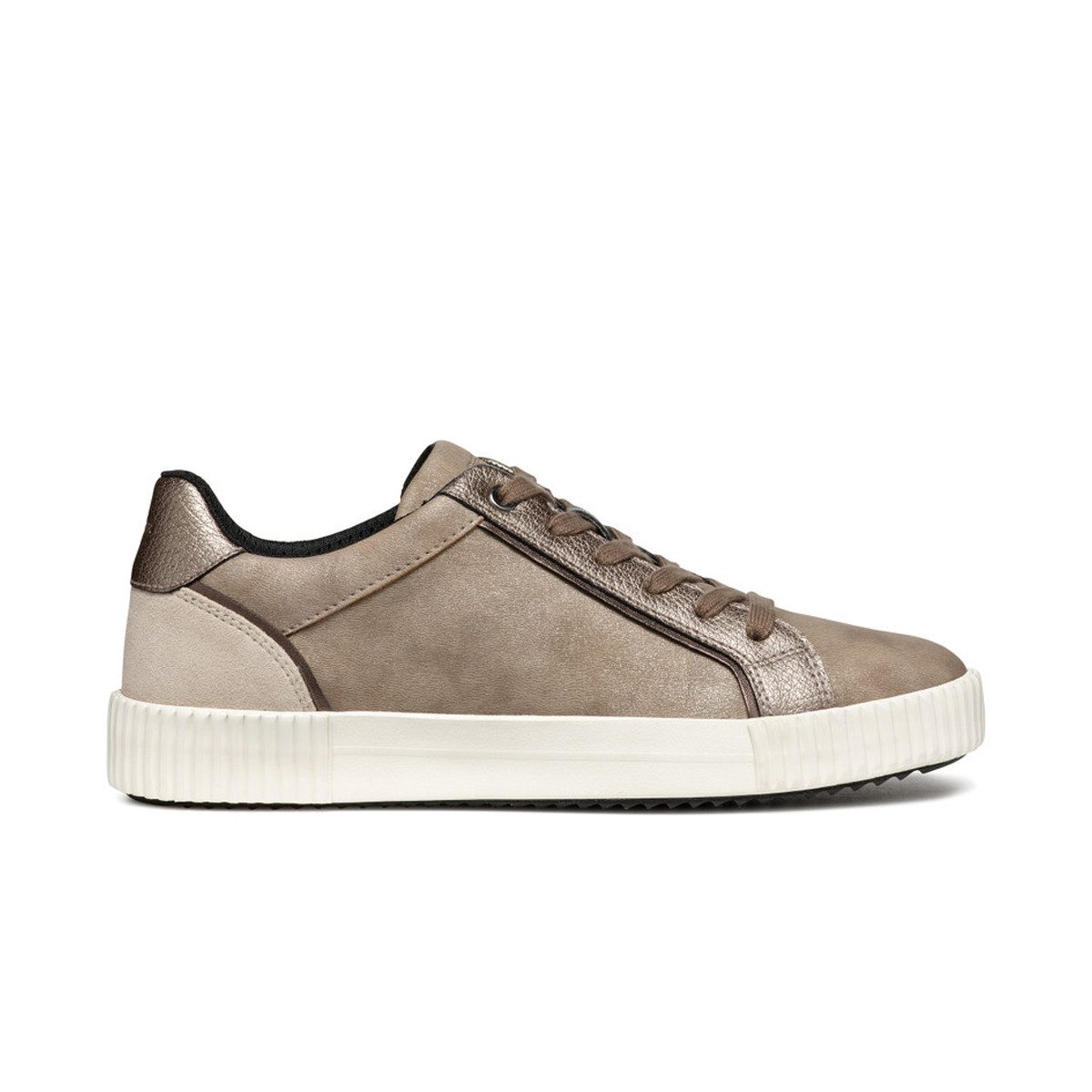 GEOX BLOMIEE, Sneaker in Taupe / Bronze / Metallik für Damen Sneaker