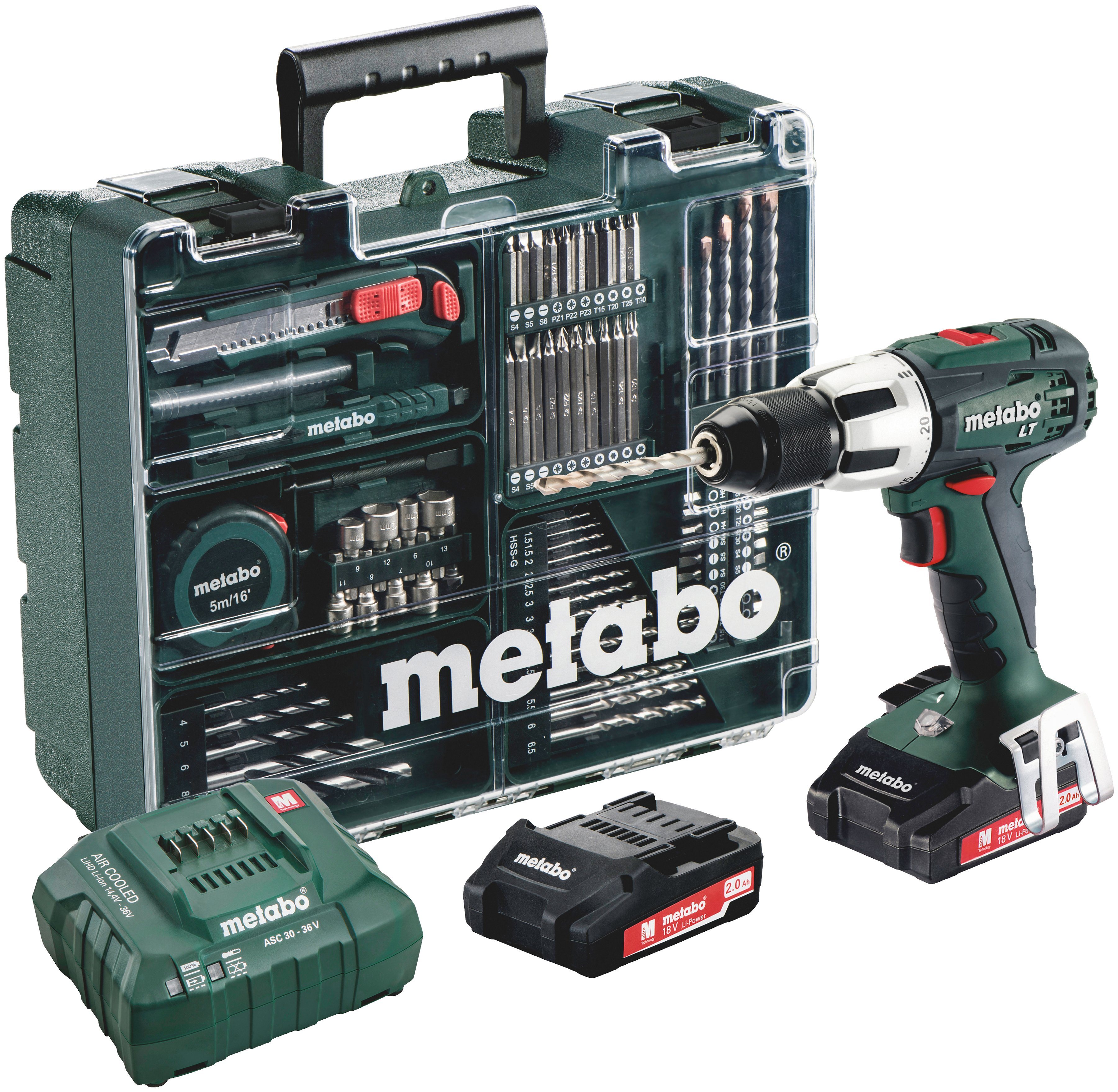 Akku-Schlagbohrmaschine »SB 18 LT«, 18 Volt, umfangreiches Zubehör Akku-Schlagbohrmaschine »SB 18 LT«, 18 Volt, umfangreiches Zubehör