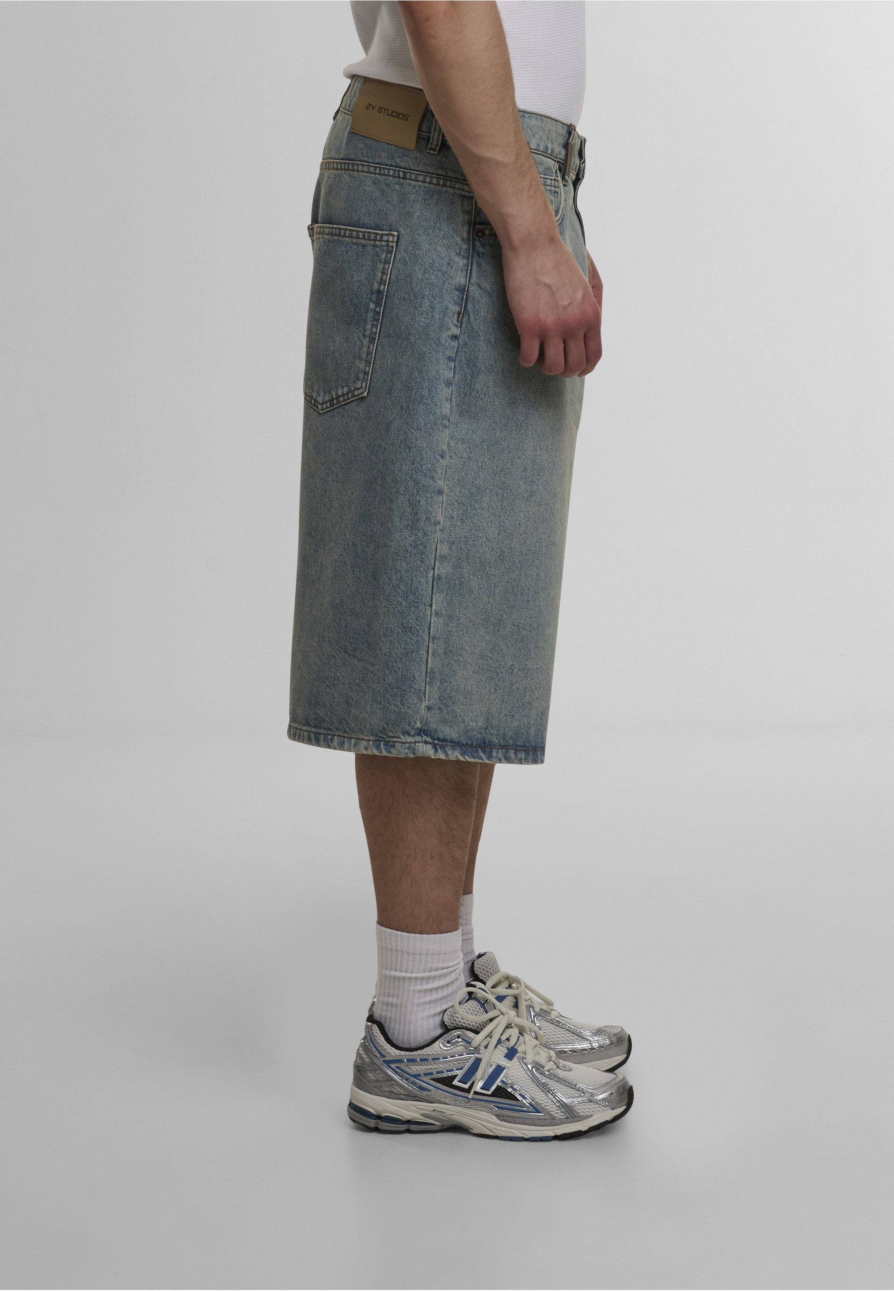 2Y Studios Jeansshorts 2Y Studios Junan Baggy Basic Shorts