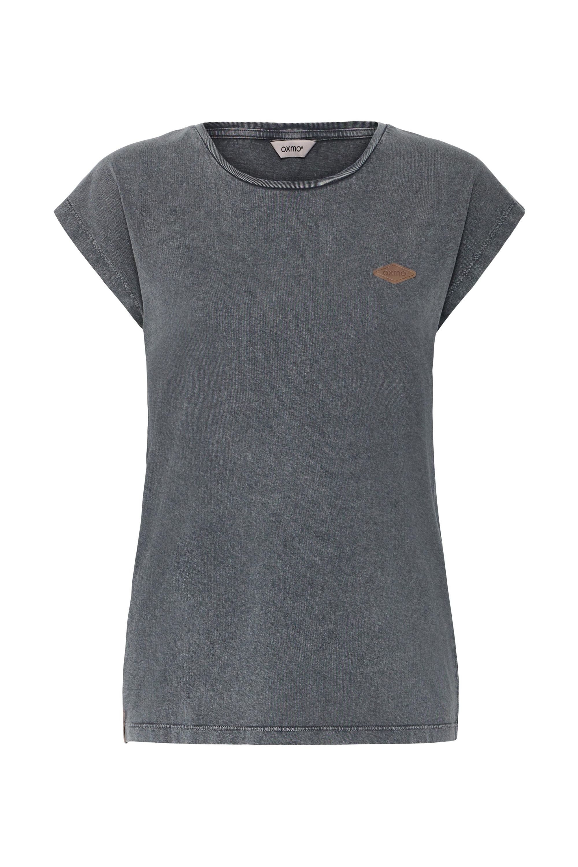OXMO Rundhalsshirt OXSille Acid Washed T-Shirt