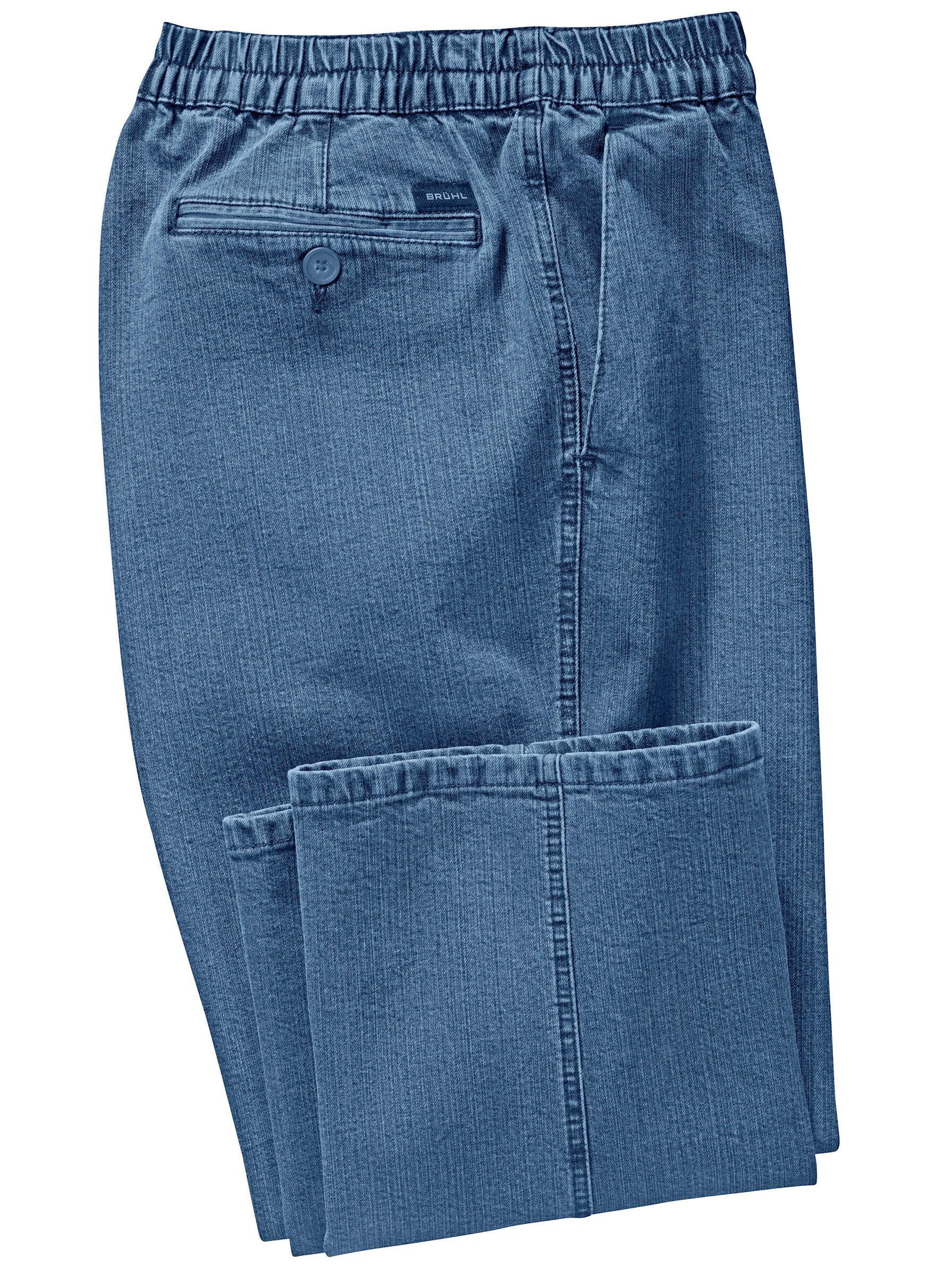 Brühl Bequeme Jeans blue-bleached