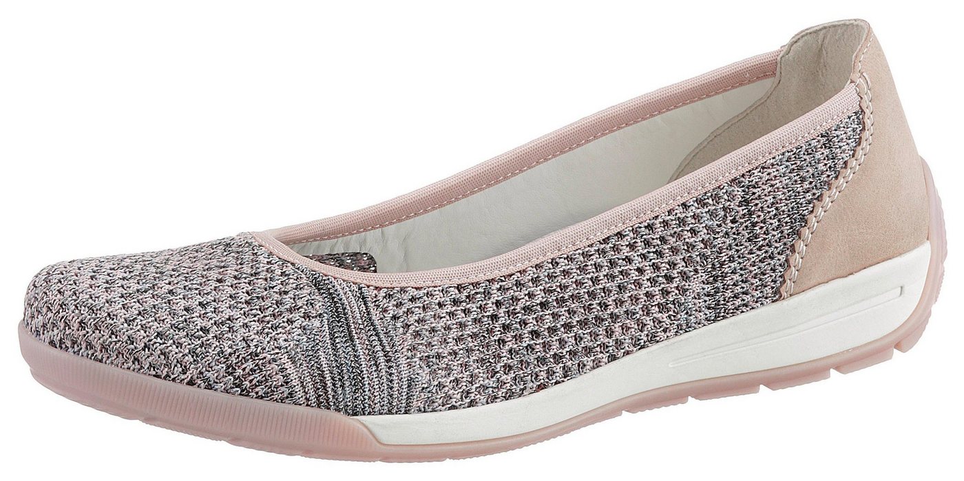 Rieker Sneaker Ballerinas in gestrickter Optik Rieker Sneaker Ballerinas in gestrickter Optik