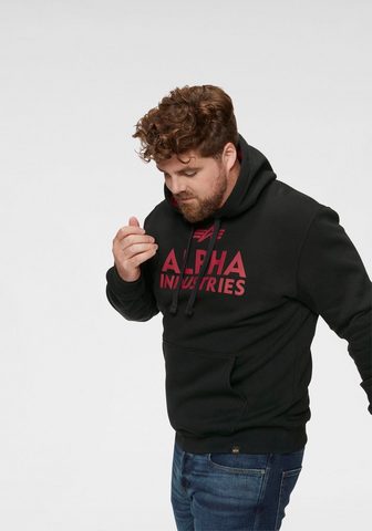 ALPHA INDUSTRIES Кофта с капюшоном