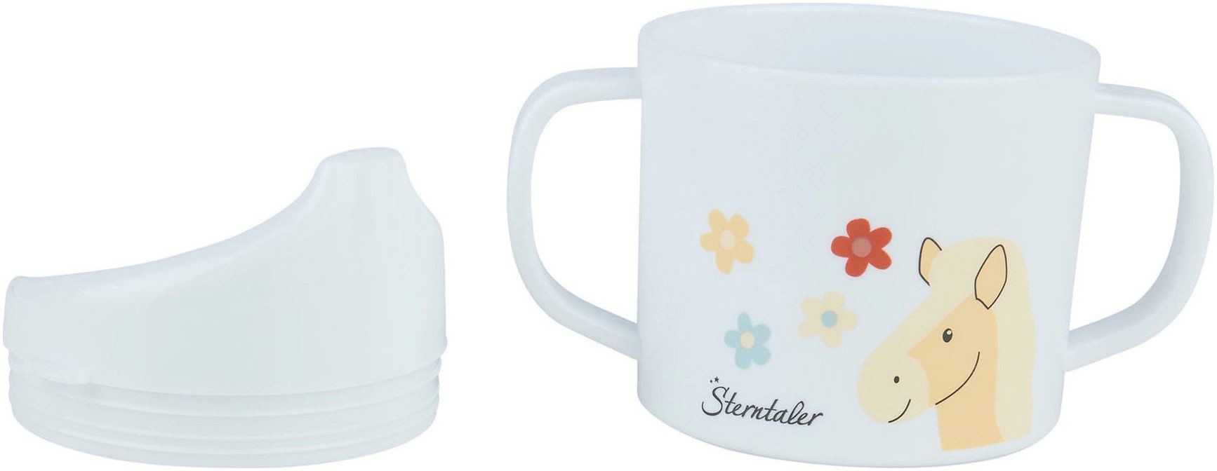 Sterntaler® Trinklernbecher Pferd Sunny, Polypropylen, Silikon