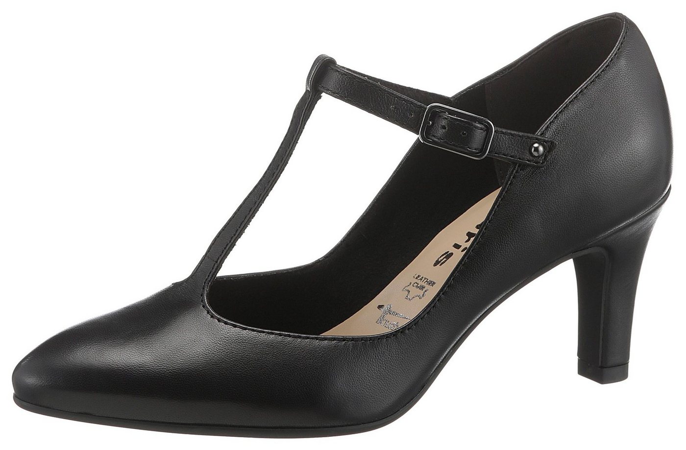 Tamaris T-Strap Pumps in spitzer Form Tamaris T-Strap Pumps in spitzer Form