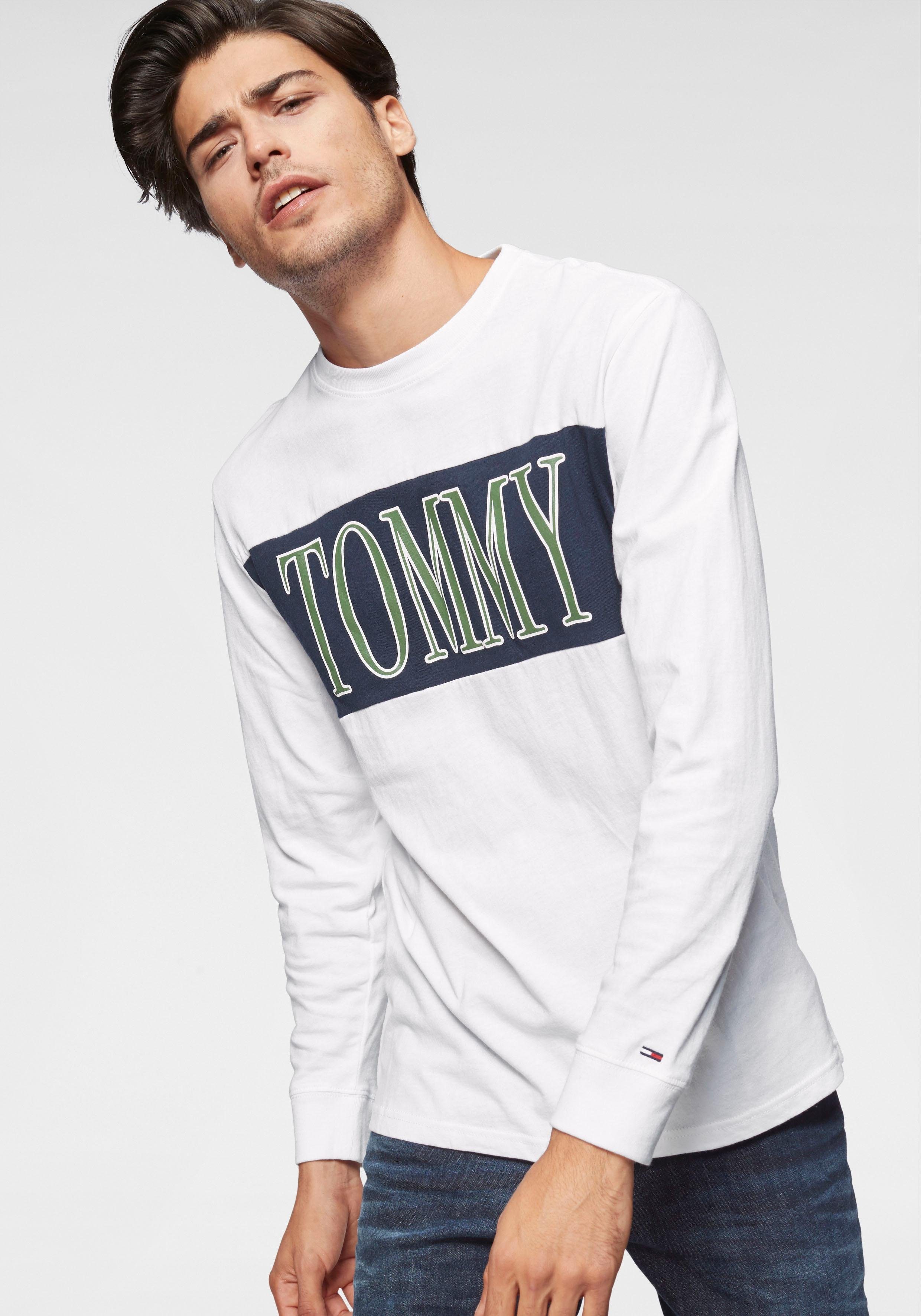 Tommy Jeans TShirts »TJM RETRO LONGSLEEVE TEE« OTTO