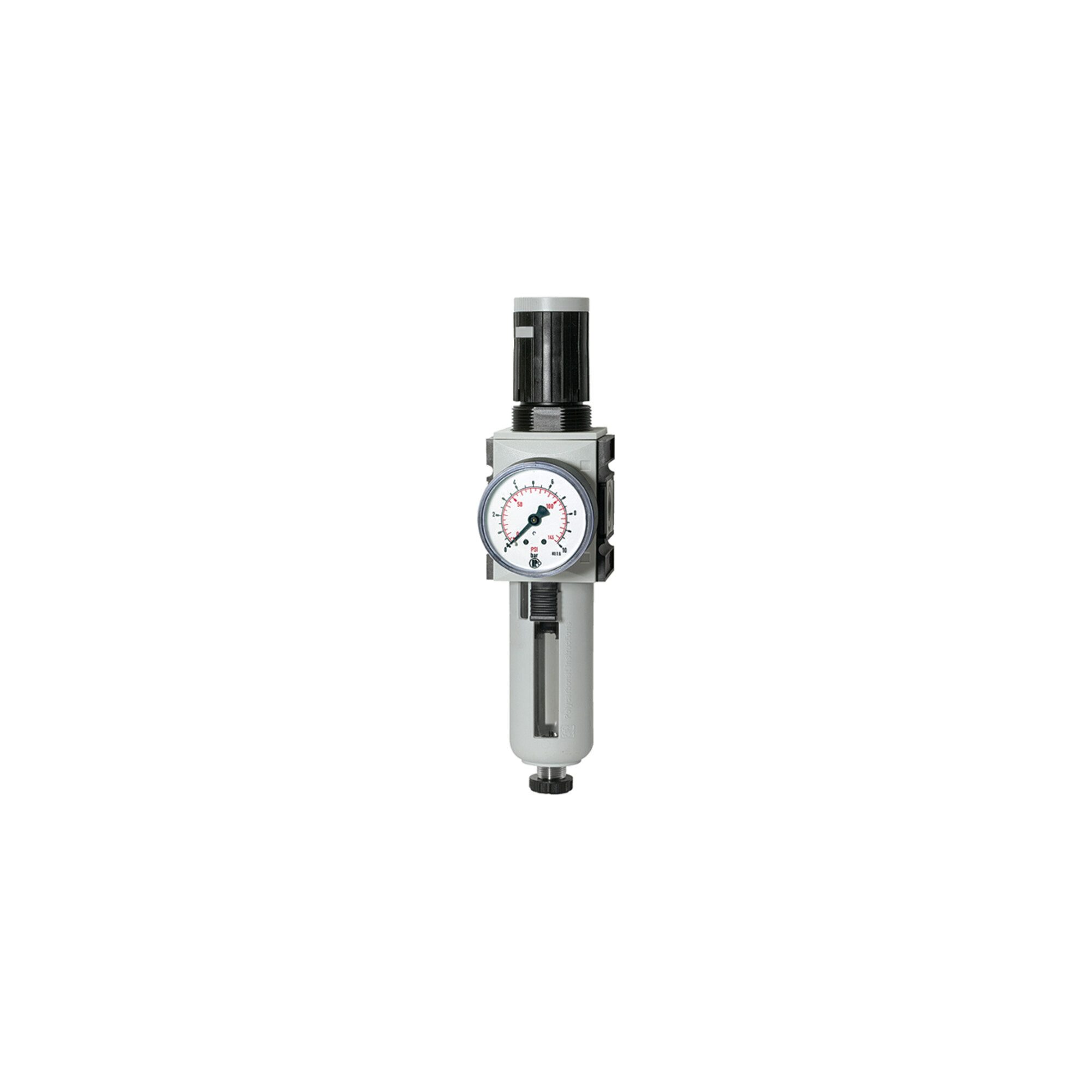 RIEGLER Riegler Filterregler »FUTURA«, PC, SK, Mano, BG 4, G 1, 0,5-8 bar, HA